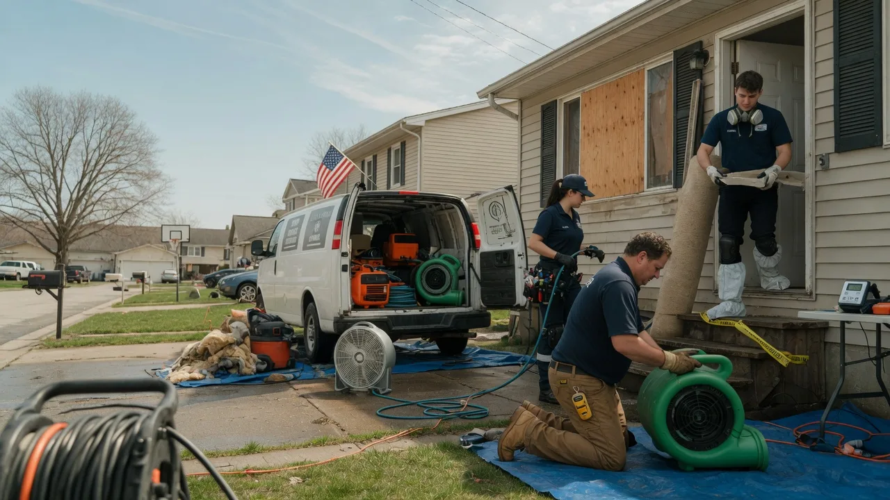 Water Damage Restoration in Miamitown, OH near me